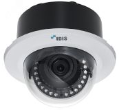 Видеокамера IP 2 Мп купольная IP66 ИК-15 с PoE (4мм) DC-D2212WR IDIS