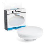 Лампа светодиодная LED 20вт GX70 дневной таблетка 48308 FERON