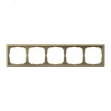 ARTGALLERY рамка 5-постовая, золото GAL001605 Systeme Electric