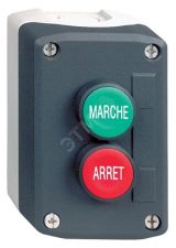 Пост кнопочный 2 кнопки с возвратом XALD224 Schneider Electric