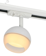 LIGHTING Светильник 4118 декоративный трековый поворотный под лампу GX53 белый IEK LT-USB0-4118-GX53-1-K01 IEK