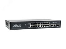 Коммутатор 19-ти портовый 100Mbps PoE RJ-45 2хUplink В0000014082 Optimus CCTV