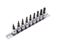 Набор торцевых насадок 3/8', TORX, Т10-Т50 мм, L = 50 мм, 9 предметов 3109PR8 King Tony