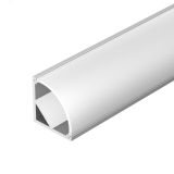 Профиль с экраном ARH-KANT-H16-2000 ANOD+OPAL (Алюминий) 036770 Arlight