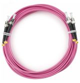 Шнур оптический duplex 5м ST-ST 50/125 мм OM4 LSZH 9094c Cabeus