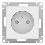 ATLASDESIGN РОЗЕТКА без заземления со шторками, 16А, механизм, ЛОТОС ATN001349 Systeme Electric