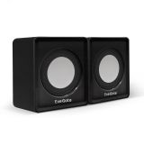 Акустическая система 2.0 Disco 140 Black (питание USB, 2х3Вт) 287057 ExeGate