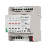 Диммер KNX-204-DIM-DIN (12-48V, 8x0.35/4x0.7/2x1A) (IARL, Пластик) 025660 Arlight