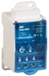 Блок распределительный на DIN-рейку РБД-500А RBD-500 IEK