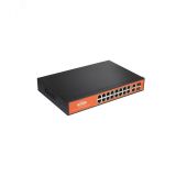 Коммутатор управляемый L2 PoE 18 портов, 16хPoE 10/100/1000 Мб/с, 2хRJ45/SFP, 350 Вт WI-PMS320GF Wi-Tek