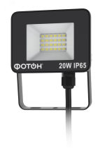 Прожектор светодиодный сетевой FL-20W6K65 20W 24534 ФОТОН