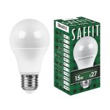 Лампа светодиодная LED 15вт Е27 теплый 55010 SAFFIT