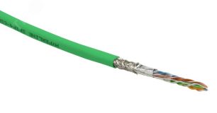 Кабель витая пара SFUTP4-C5E-S24-IN-PVC-GN-305 (305 м) SF/UTP категория 5e 444635 Hyperline