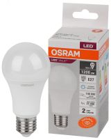 Лампа светодиодная LED 15 Вт E27 6500К 1200Лм груша 220 В (замена 125Вт) OSRAM 4058075579217 LEDVANCE
