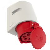 Розетка настенная 16А/400V/3P+N+E/IP44 00-00002347 PCE