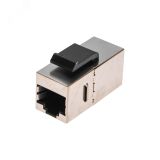 Адаптер проходной формата Keystone Jack RJ-45(8P8C) FTP CAT 5e 02-0102 REXANT
