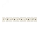 Маркеры для JXB-ST 1,5 с нумерацией 1-10 (10 шт.) PROxima zb-st-1.5-1-10 EKF