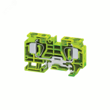 Клемма заземляющая 16 кв.мм пружинная OptiClip CSCG-16-PE-(1,5-16) 289763 КЭАЗ