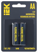 Аккумулятор GREEN Ni-MH AA 2700мАч (2шт/блистер) IEK AAK-NIMH-06-2700-L02 IEK