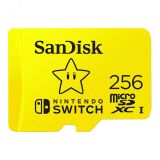 Карта памяти 256GB MicroSD Nintendo Switch UHS I, SDXC, 100 МБ/с, Class 10 157996 SanDisk