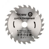 Диск пильный 210 мм х 24 зуб х 30 мм KR-92-0120 Kranz
