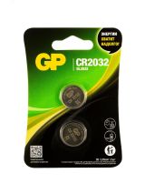 Батарейка дисковая литиевая GP Lithium CR2032 - 2 шт. в блистере 17041 GP