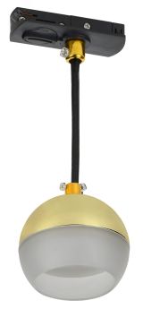 LIGHTING Светильник 4119 декоративный трековый подвесной под лампу GX53 золото IEK LT-UCB0-4119-GX53-1-K22 IEK