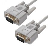 Кабель 0-модемный COM RS-232 9M на 9M, 1.8 м., серый 1000609535 Greenconnect
