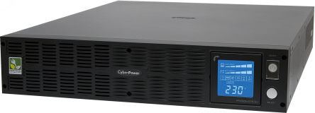 Источник бесперебойного питания Rackmount Line-Interactive 3000VA/2700W 9 IEC-320 С13 1 IEC C19 розеток USBиSerial RJ11/RJ45 SNMPslot LCD дисплей 1000449189 CyberPower