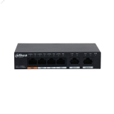 Коммутатор неуправляемый, PoE, 6 портов 1000 Мб/с RJ45, 60 Вт 127118 Dahua