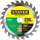 Диск пильный FAST 235 x 32/30мм 24Т 3680-235-32-24_z01 STAYER