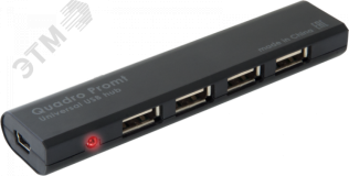 Разветвитель USB Quadro Promt USB 2.0, 4 порта 1000399056 Defender