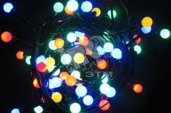 Электрогирлянда Жемчужные шарики 128LED разноцветная 4610003325015 JazzWay