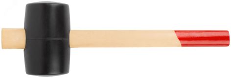 Киянка резиновая, деревянная ручка 70 мм (750 гр) 45375 КУРС