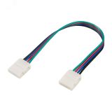 Коннектор выводной FIX-RGB-10мм-150мм-X2 (4-pin) (ARL, -) 023955 Arlight