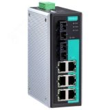 Коммутатор 6 x 10/100BaseTX, 2 x 100BaseFX (одномодовое оптоволокно) EDS-308-SS-SC MOXA