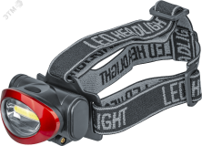 Фонарь светодиодный NPT-H22-3AAA налобный 3режима 1COB LED 5Вт блистер 23558 Navigator Group
