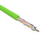 Кабель витая пара U/UTP CAT 6 нг(А)-LSLTx 4х2х0575мм 23AWG INDOOR SOLID зеленый 305м, REXANT 01-0071 REXANT