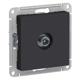 Розетка ATLASDESIGN TV оконечная 1DB механизм карбон ATN001091 Systeme Electric