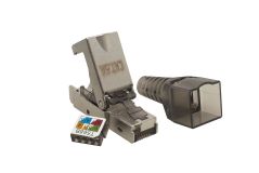 Коннектор 8P8C STP 6A (RJ-45) безынструментальный 10-0240 SUPRLAN