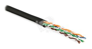 Кабель витая пара. неэкранированная U/UTP. категория 6. 4 пары (24 AWG). многожильный (patсh). без разделителя. LSZH. нг(С)-HF. –5C–+60C. желтый 273532 Hyperline