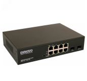 PoE коммутатор Gigabit Ethernet на 8 RJ45 + 2 SFP порта. 00013596 OSNOVO