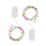 Гирлянда светодиодная Роса DC-G05-20MS2, комплект 2 шт., мульт. 20 LED, 2xCR2032 ФAZA 5047990 JazzWay