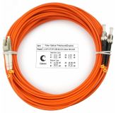 Шнур оптический duplex 20м LC-ST 62,5/125 мм LSZH 8428c Cabeus