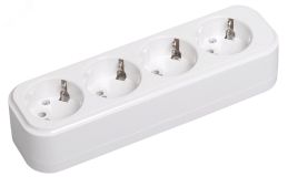 Колодка K04 4 места 2P+PE 16A CLASSIC KYP11-16-04-00-Z IEK