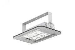 Светильник LED Effect KEDR 2.0 СПОРТ 75Вт 8250лм 4000К IP67 КСС Д настенный, для внутреннего освещения спортивных залов и бассейнов, опаловый рассеиватель из поликарбоната LE-СБУ-32-075-9798-67Д Led Effect