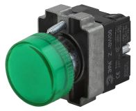 Индикатор LAY5-BU63 зеленого цвета d22мм Б0045623 ЭРА