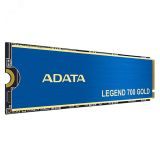 Накопитель SSD M.2 2280 512GB LEGEND 700 GOLD, NVMe, 3D TLC NAND, 2000/1600 Мб/с 155846 ADATA