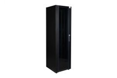 Шкаф нап. 19', 42U 600х600, перед. дв. стек, задн. стен., мет, сер. DATAREX DR-700500 Datarex