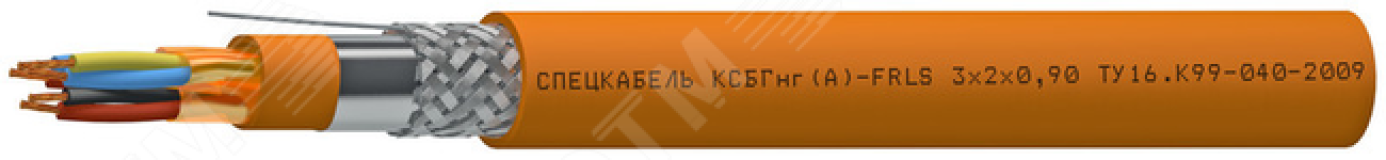 Кабель КСБГнг(А)-FRLS 2х2х2.00 1894 Спецкабель